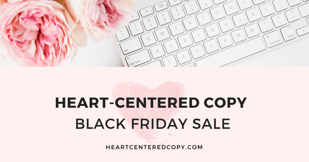 Black Friday Content and Copy Flash Sale